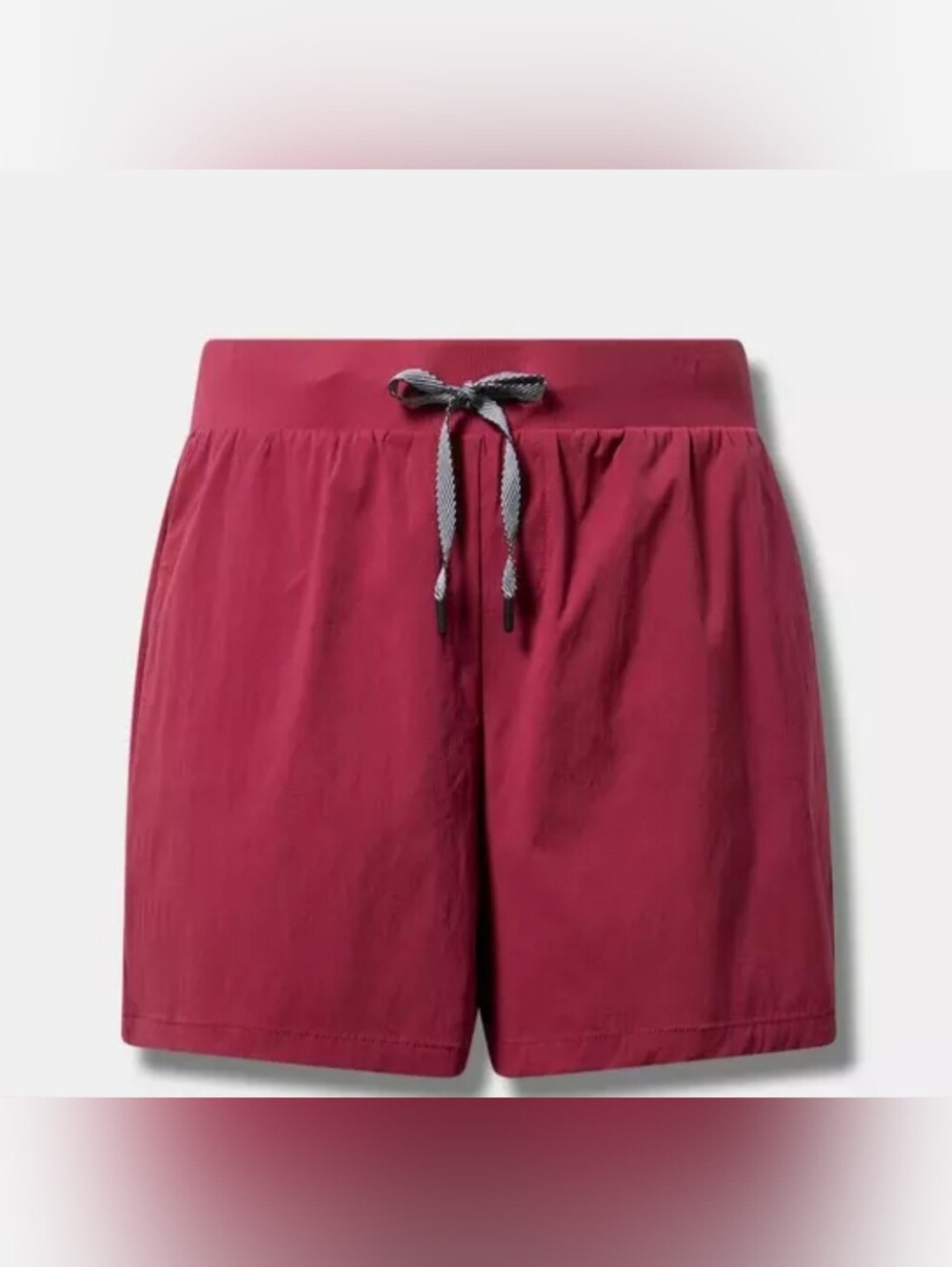 Torrid Size 1 Red Ripstop Active Shorts